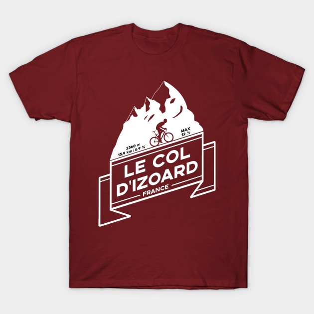 Col D'Izoard- Road Cycling T-Shirt by Dreamy Panda Designs